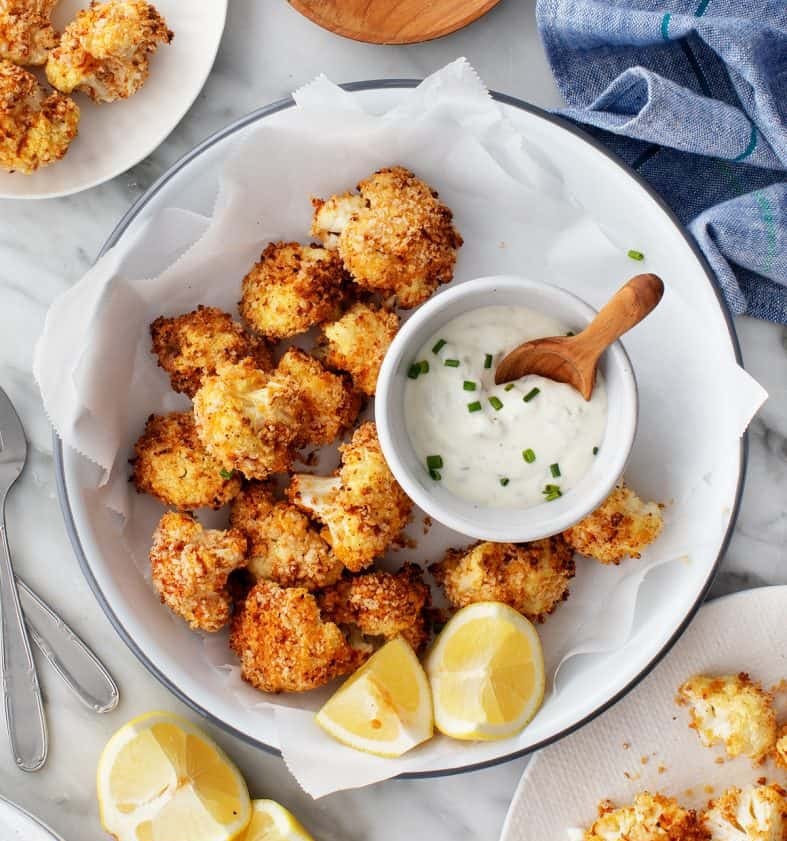 Lillkapsas kuumaõhu fritüüris